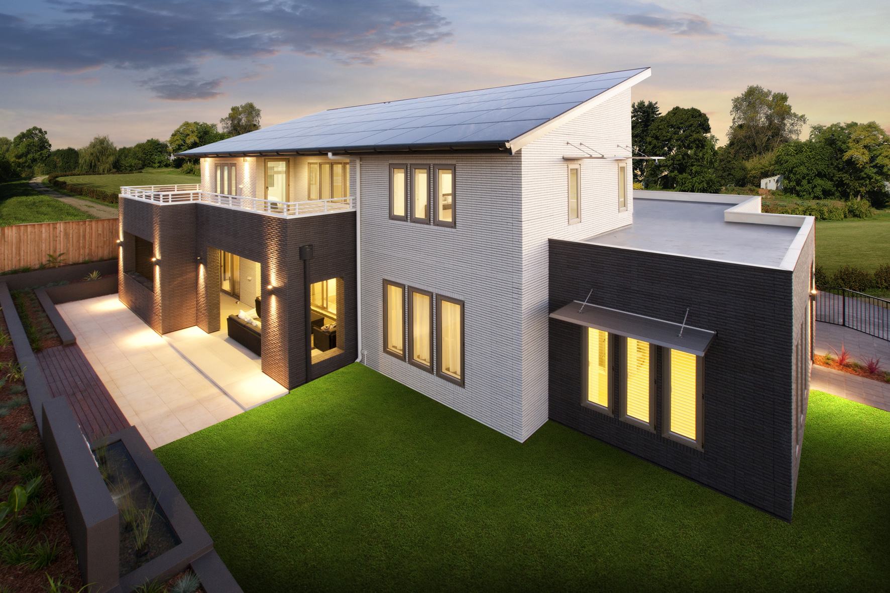 New design houses with Energy Efficiency!